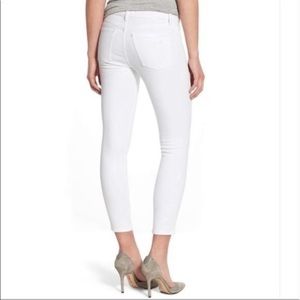 DL1961 white jeans 32 Florence cropped